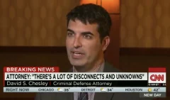 Criminal defense attorney David Chesley interviewed on CNN