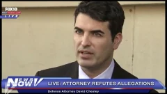 Attorney David Chesley speaking in FOX 10 Phoenix news coverage