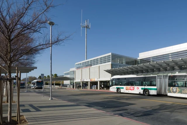 Photograph of Union City BART station