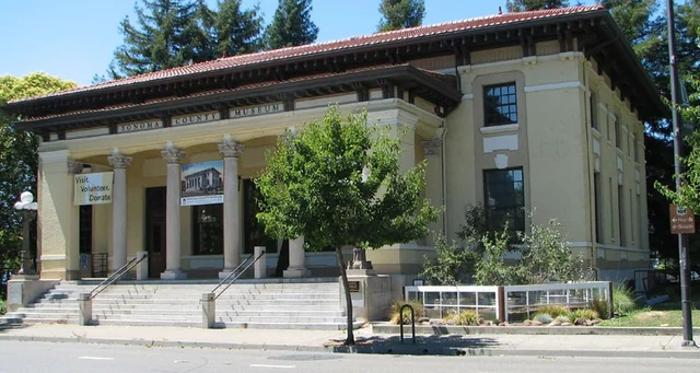 Photograph of historic post office, Santa Rosa