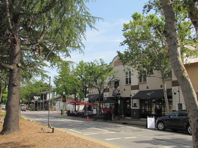 Photograph of Downtown Morgan Hill