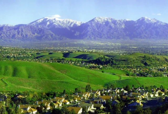Photograph of Chino Hills landscape