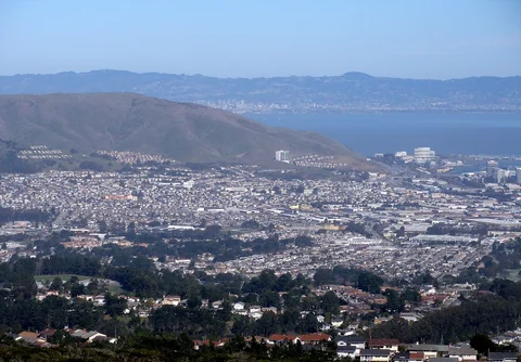 Photograph of South San Francisco landscape