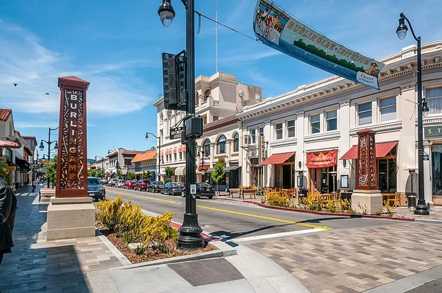 Photograph of Burlingame Avenue