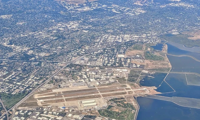 Photograph of Moffett Field, Mountain View