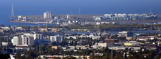 Photograph of Redwood City panorama