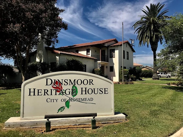 Photograph of Dinsmoor Heritage House, Rosemead