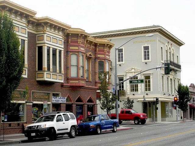 Photograph of San Benito Street, downtown Hollister