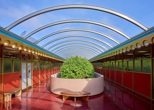 Photograph of Marin County Civic Center, San Rafael