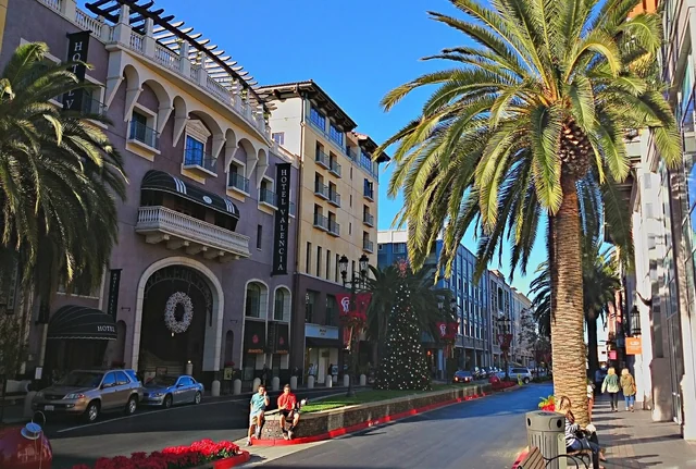Photograph of Santana Row, San Jose